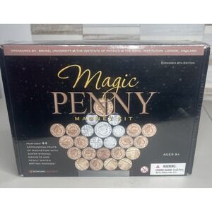 Magic Penny Magnet Kit Expanded 4th Edition Sealed BrandNew Dowling Magnets